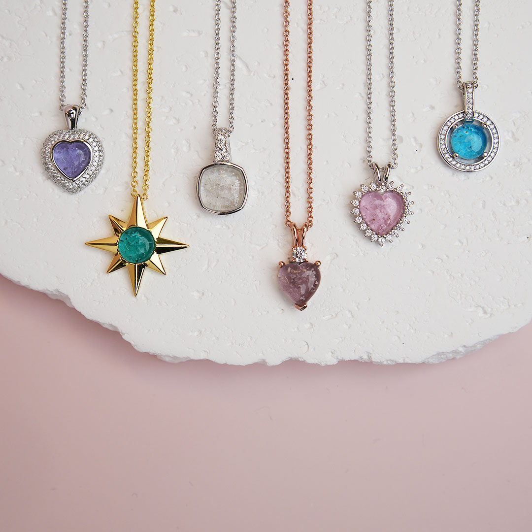 Ashes Pendants - Memorial Jewellery Collection